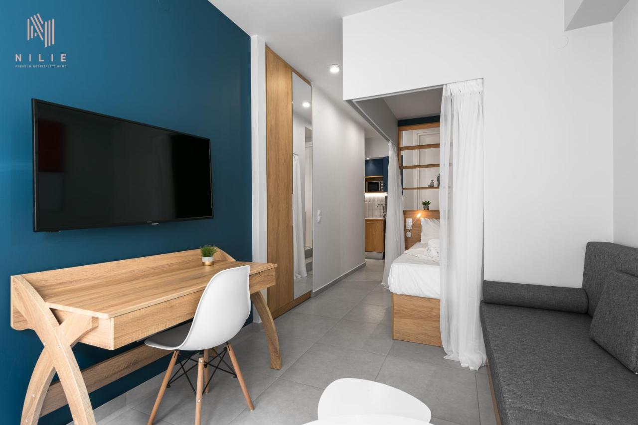 شقة Big Apple Sts, Nilie Hospitality Mgmt سالونيك المظهر الخارجي الصورة
