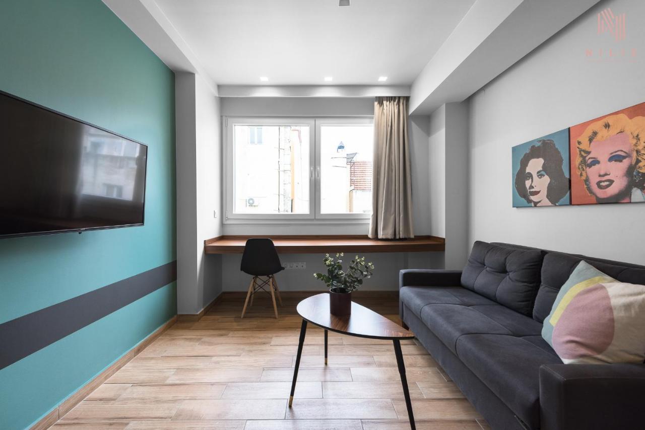 شقة Big Apple Sts, Nilie Hospitality Mgmt سالونيك المظهر الخارجي الصورة