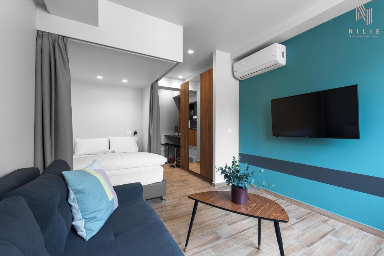 شقة Big Apple Sts, Nilie Hospitality Mgmt سالونيك المظهر الخارجي الصورة