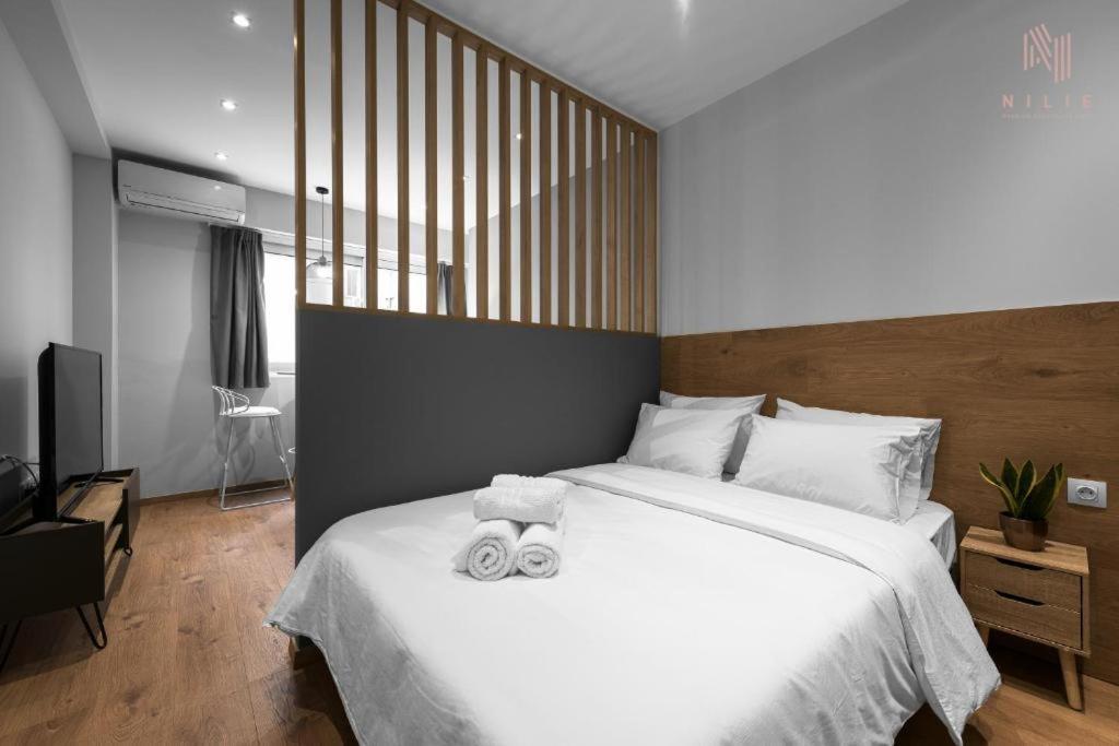 شقة Big Apple Sts, Nilie Hospitality Mgmt سالونيك المظهر الخارجي الصورة
