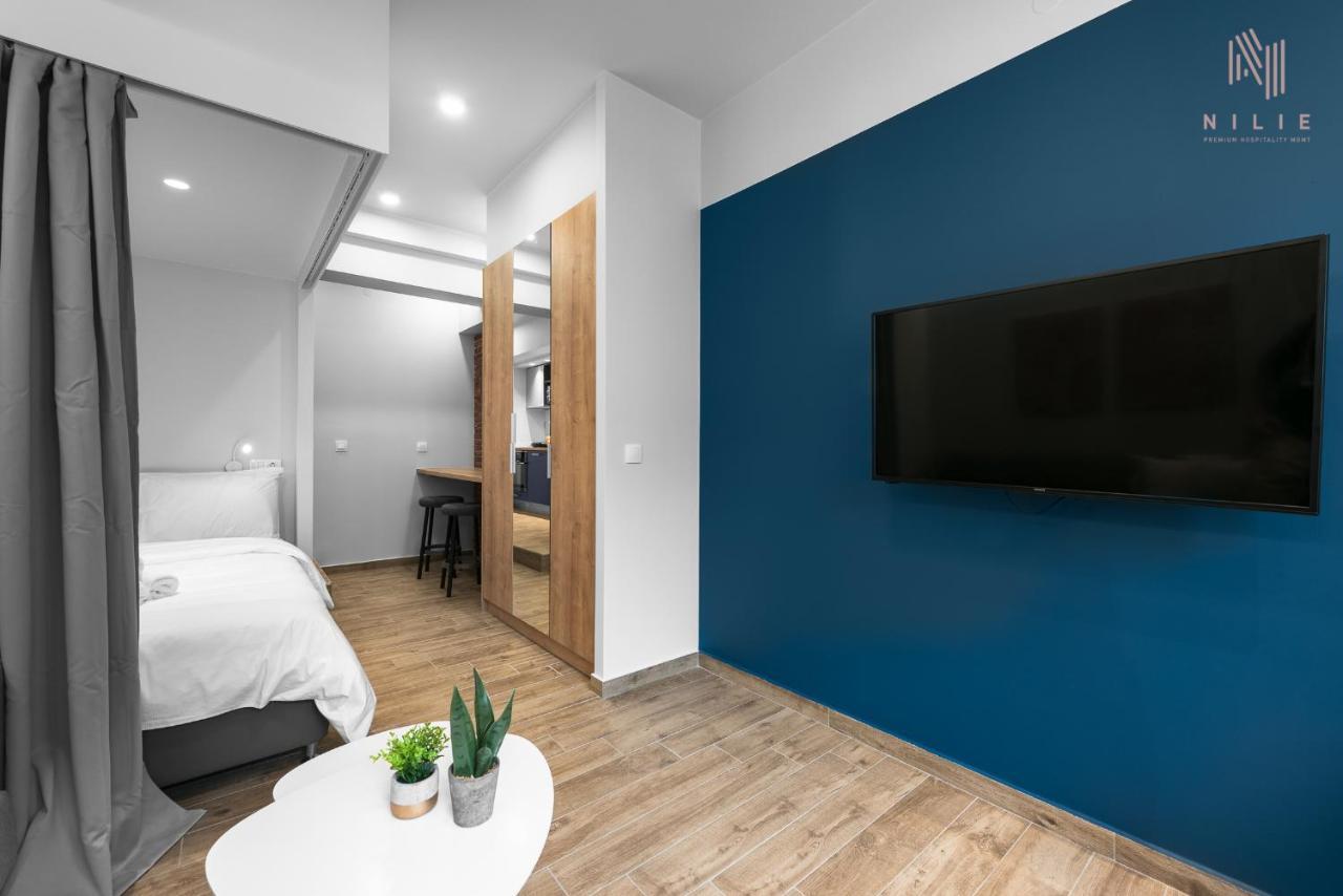 شقة Big Apple Sts, Nilie Hospitality Mgmt سالونيك المظهر الخارجي الصورة