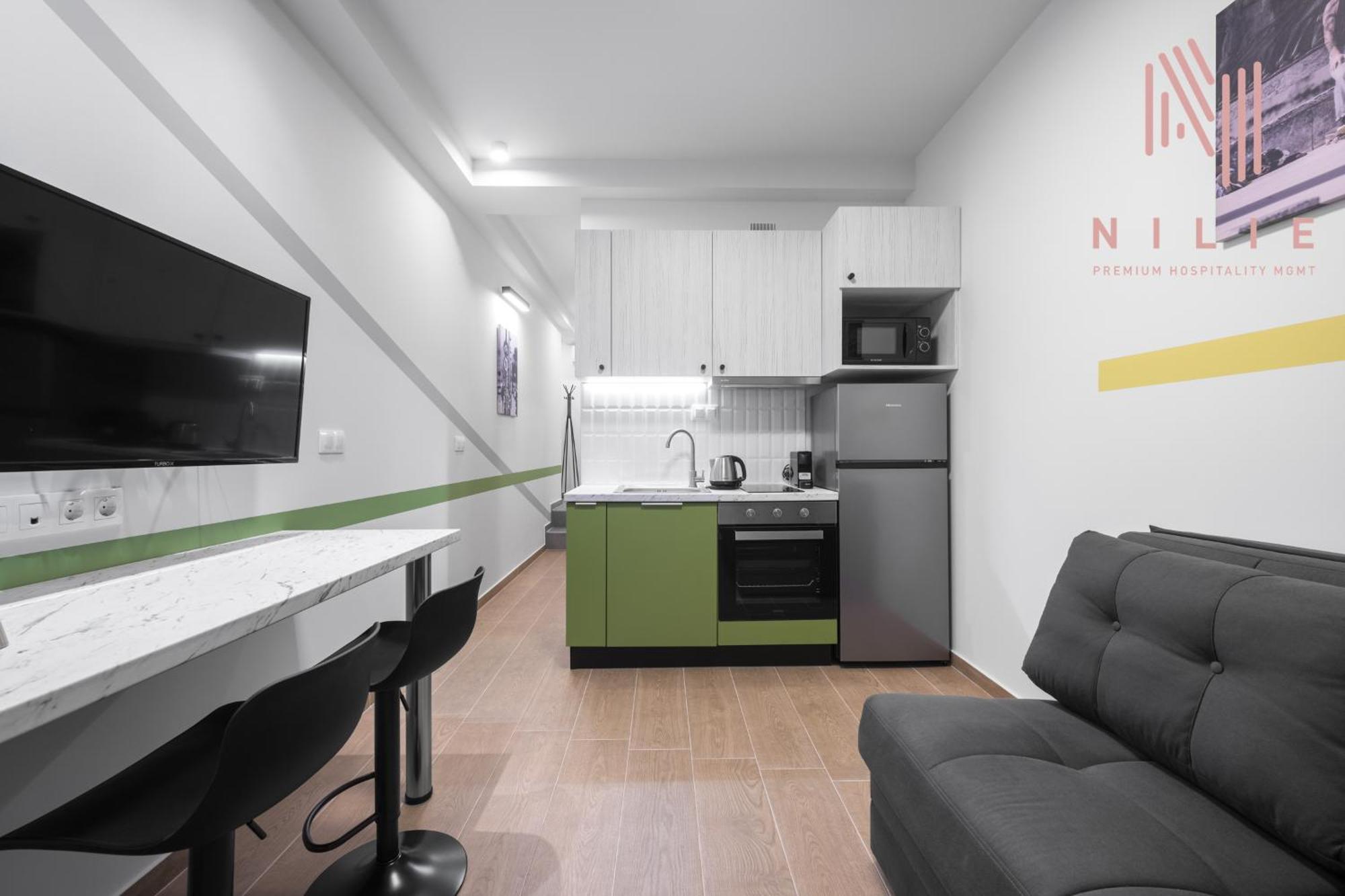 شقة Big Apple Sts, Nilie Hospitality Mgmt سالونيك المظهر الخارجي الصورة