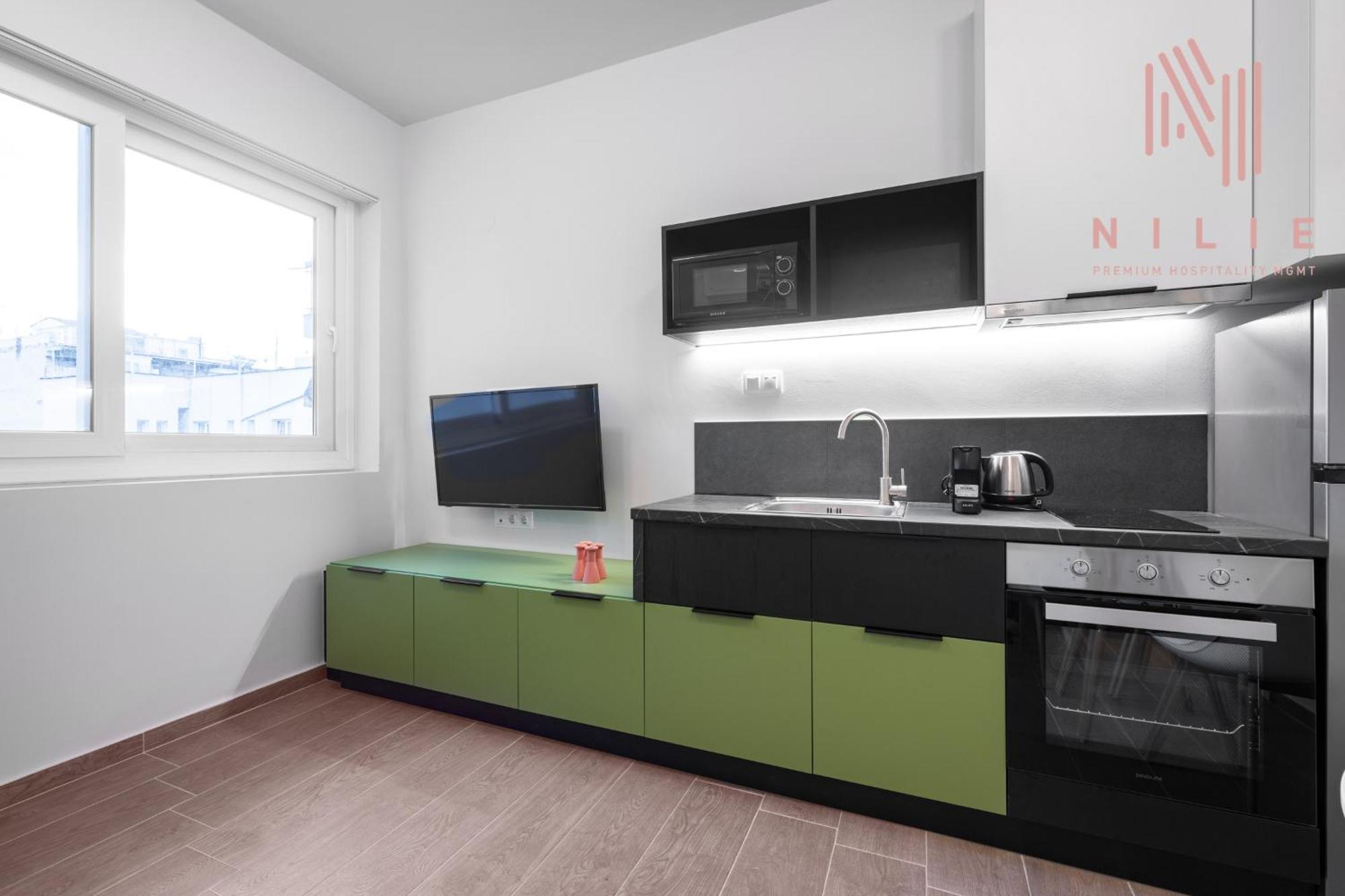 شقة Big Apple Sts, Nilie Hospitality Mgmt سالونيك المظهر الخارجي الصورة