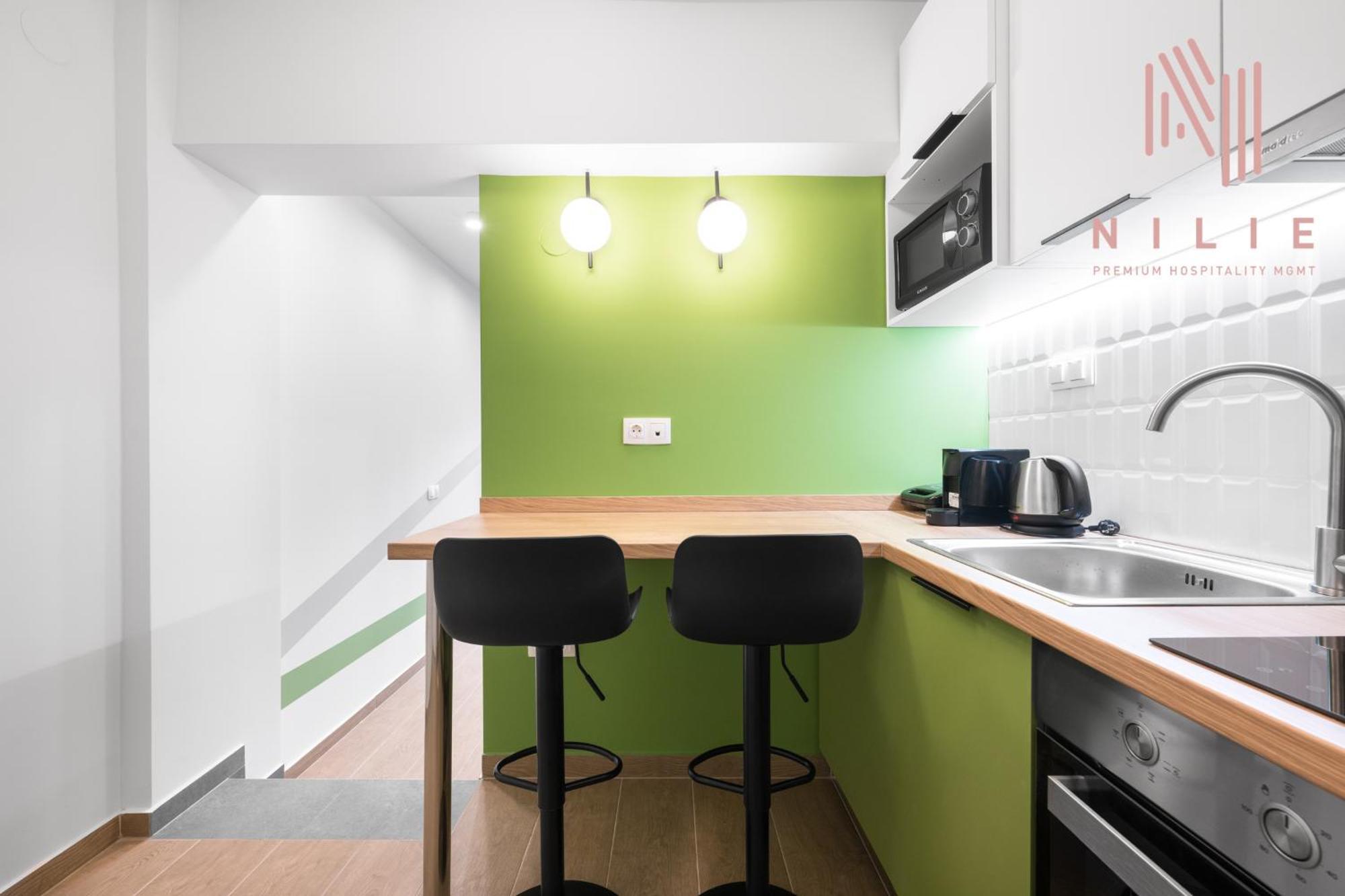 شقة Big Apple Sts, Nilie Hospitality Mgmt سالونيك المظهر الخارجي الصورة