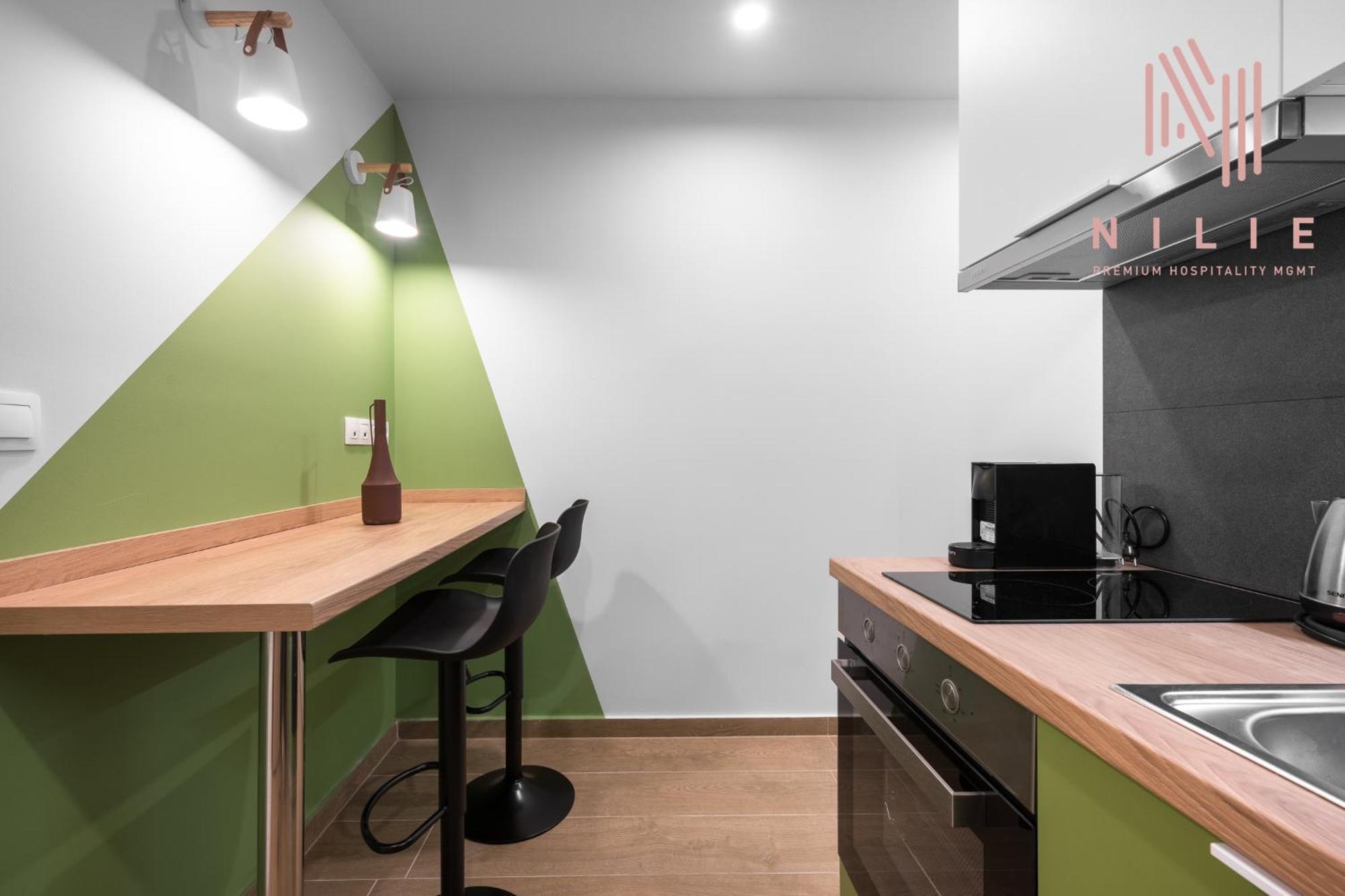 شقة Big Apple Sts, Nilie Hospitality Mgmt سالونيك المظهر الخارجي الصورة
