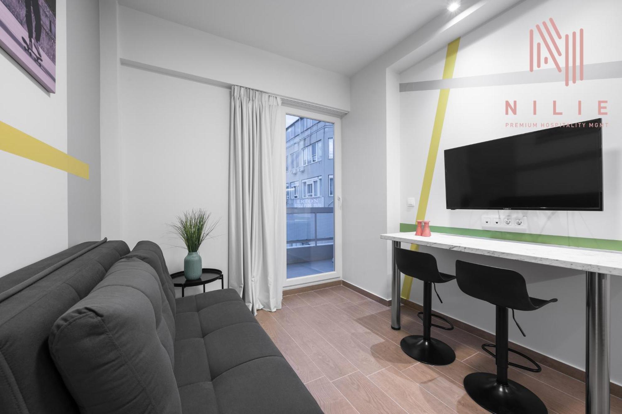 شقة Big Apple Sts, Nilie Hospitality Mgmt سالونيك المظهر الخارجي الصورة